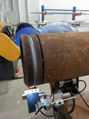 Saldatrice automatica di taglio del tubo del plasma per il grande acciaio al carbonio del diametro