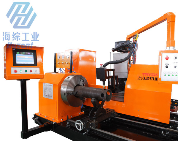 OD 630mm CNC Pipe Profile Cutting Machine AutoCAD 5 Axis
